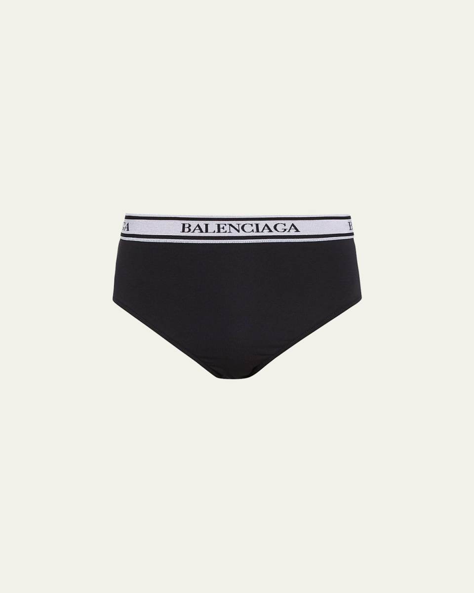 Low-Rise Logo Panty